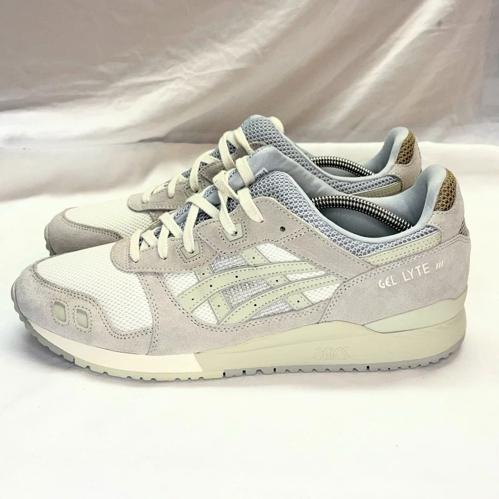 ASICS Gel-Lyte III OG Running Shoe Men's US 12 EU 46.5 1203A330 Cream Light Dust